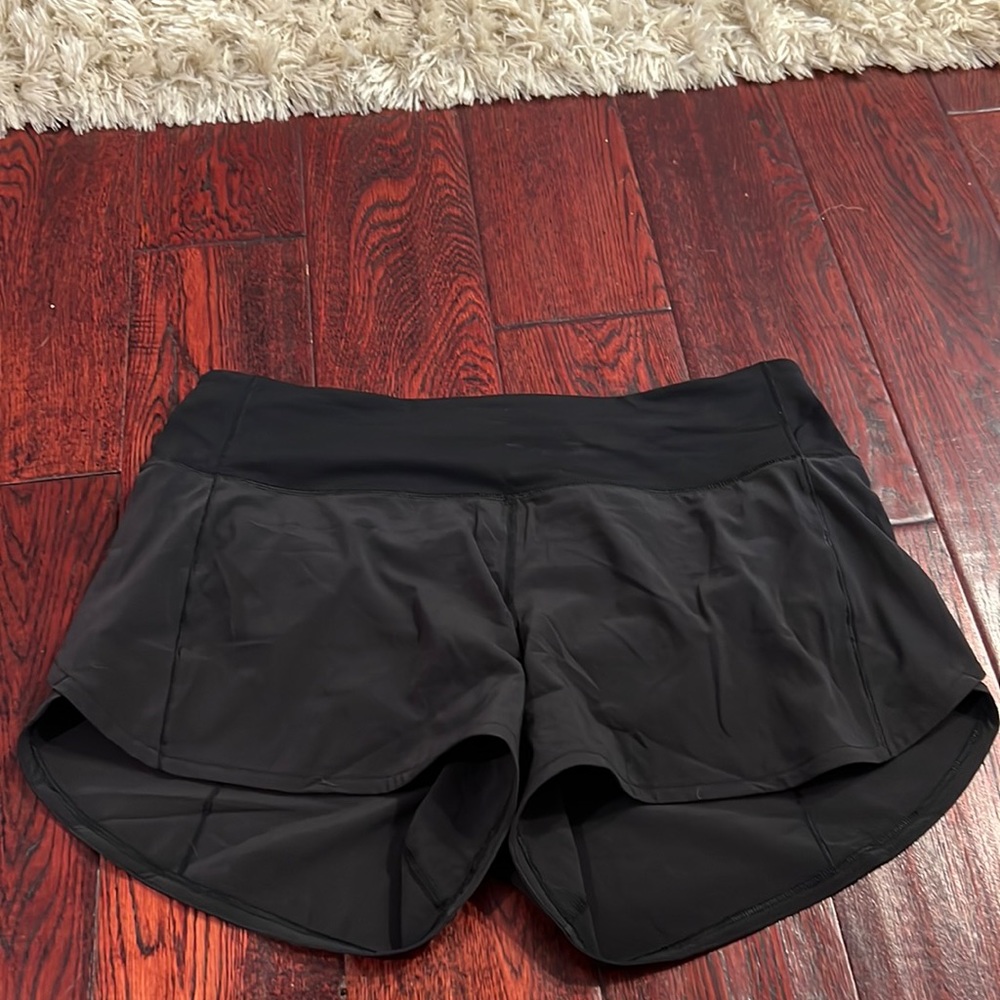 Lululemon speed up shorts mid rise 4 inch